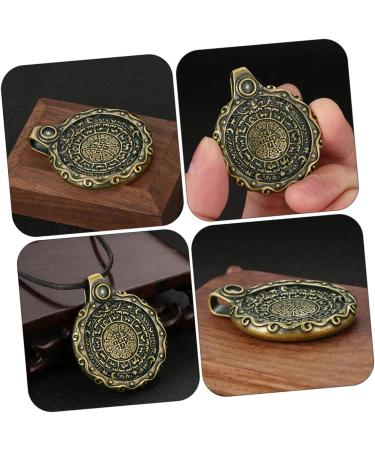 Anneome Hanging Decor Mantra Pendant Necklace for Men Gadgets for Men Earrings Mens Home Decor Vintage Decorations - Buy Online on GoSupps.com