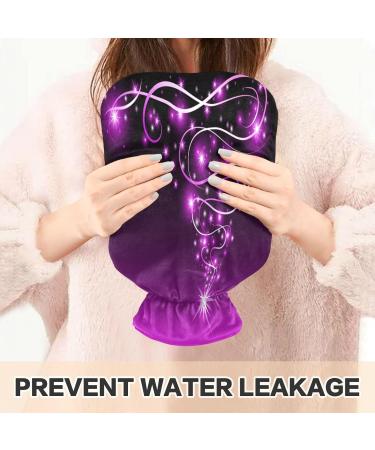 KCL Deci Hot Water Bottle 2L with Cover - Violet Christmas Tree | Foot Warmer Pain Relief & Heat Therapy - Buy Online on GoSupps.com