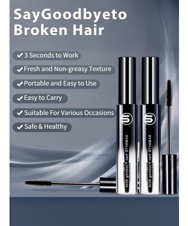 2 Pack Samnyte Hair Finishing Stick Hair Mascara for Broken Hair & Flyaway Hair 3 Seconds Fast-Acting Styling Hair Gel Stick Long-Lasting Tame Flyaway Frizzy Hair with Natural Plant Extracts 20 g (Pack of 2) - Buy Online on GoSupps.com