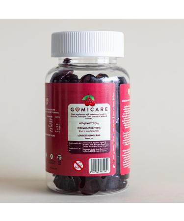 Gummies d'Acide Hyaluronique + Coenzyme Q10 + S l nium + Vitamines C E et Zinc Bonbons (Gommes) Vegans pour une Peau Hydrat e et Saine 60 unit s Sans Sucre Sans Gluten - Buy Online on GoSupps.com