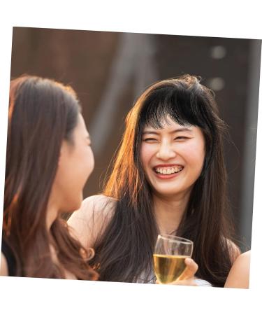 minkissy Piece French Bangs Clip Flat Neat Air Bangs Clip in Bangs Fake Hair Clip in Hair Extensions Hair Wispy Bangs Curtain Bangs Clip in De Natural Hair Bun Gradient Woman Extension Cord medium Natural Color - Buy Online on GoSupps.com