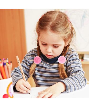 8pcs Pom Ball Hair Ties for Girls - Fluffy Pom Pom Hair Bands for Kids - Elastic Fur Ball Ponytail Holders - Hair Accessories for Women & Kids - Buy Online on GoSupps.com