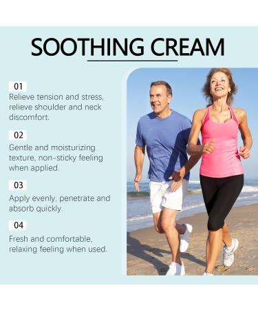 Cr me Apaisante au Curcuma et au Ginseng 30 g - Formule absorption rapide apaise la nuque et les paules convient une utilisation quotidienne soin base de plantes 2pcs - Buy Online on GoSupps.com