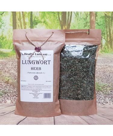 Health Embassy Lungwort Herb Tea | Pulmonaria officinalis L | Pulmonaire Officinale Herbe 50g - Buy Online on GoSupps.com