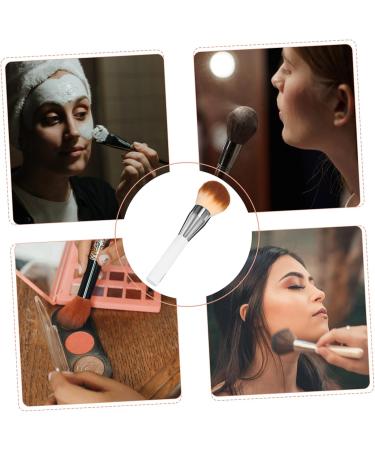 FRCOLOR Makeup Brush Foundation Brush Concealers Brush Synthetic Foundation Brush Highlighter Brush Blending Face Brush Eyeshadow Concealer Brush Cosmetic White Wooden Handle - Buy Online on GoSupps.com