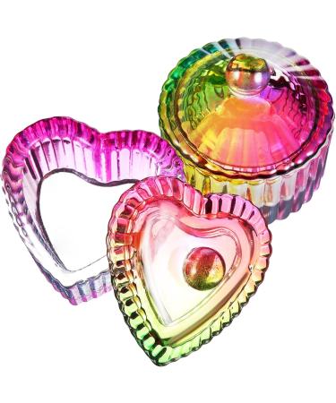 minkissy 10 Pcs Colorful Crystal Cup Acrylic Nail Powder Nail Art Cup Nail Tips for Acrylic Nails Professional Acrylic Nail Brush Dappen Dishes Nail Art Dappen Dish Glass Cover Manicure - Buy Online on GoSupps.com