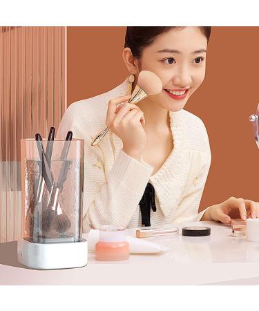 Buy Electric Makeup Brush Cleaner - USB Charging Automatic & High Frequency Vibration | Perfect for Dorms & Jewelry Care - Buy Online on GoSupps.com