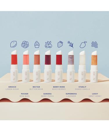 FLOWER Beauty Perfect Pout Lip Mask - Hydrating Soothing Vegan Lip Treatment | Natural Tint & Moisturizer - Shop Internationally - Buy Online on GoSupps.com