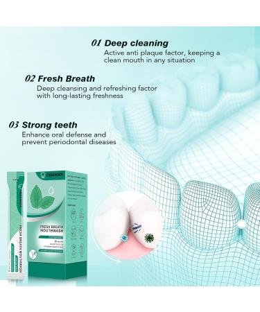 Travel Size Mouthwash - Individually Wrapped Mild Mint Fresh Breath (Pack of 20) | Perfect for Office & Dating Essentials - Buy Online on GoSupps.com