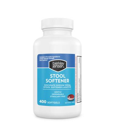 Berkley Jensen Stool Softener - 400 Softgels - Buy Online on GoSupps.com