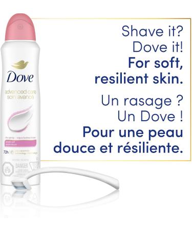 Dove Advanced Care Dry Spray Antiperspirant Deodorant for Women Powder Soft Scent Pro-Ceramide Technology for Soft Resilient Skin 107 g - Buy Online on GoSupps.com