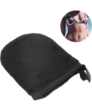 OKJHFD Self Tanning Mitt Applicator Tanning Mitts Flocking Self Tanner Mitten Lotion Applicator Small Sunless Tanner Mitt for Lotion (Black) - Buy Online on GoSupps.com