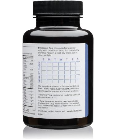 Beli Men Prenatal Multivitamin for Reproductive & Sperm Health - 60 Vegan Capsules - Buy Online on GoSupps.com