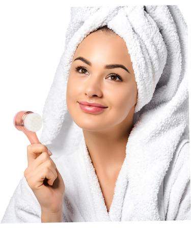 DOITOOL Silicone Face Brush Floral Scrunchies Skincare Tool Body Face Brush Cleanser Silicone Cleaning Brush Pore Cleaner Tool Manual Face Cleanser Brush Blackhead Facial Cleanser Pores 13x4.5cm Golden - Buy Online on GoSupps.com