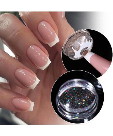 Clear Silicone Jelly Stamper Nail Art Brushes - Manicure Tools for French Tip Nails Design - Buy Online on GoSupps.com