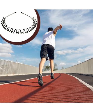 CLSSLVVBN Headbands for Men Wavy Hairband Spring Hair Hoop Non Slip Reliable Beauty Tools Gifts Outdoor Sports Fashion Yoga Bathing Type 6 - Buy Online on GoSupps.com