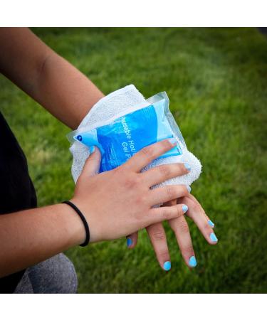 Flexible Gel Ice Packs for Injuries - 3-Pack Reusable Cold Packs in Different Sizes for Shoulder, Knees, Back & Neck - Buy Online on GoSupps.com