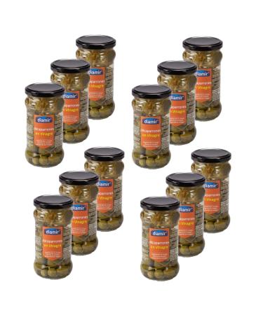Lot 12x Caper in vinegar - Jar 300g