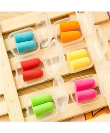 10 Pairs Soft Foam Ear Plugs - Tapered Travel & Sleep Noise Prevention - Ideal for Learning | International Shipping Available - Buy Online on GoSupps.com