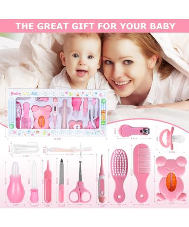 JasCherry Baby Grooming Kit Essential Nursery Care Set for Newborns & Toddlers | Safety Hair Brush, Comb, Nail Clipper & Trimmer for Boys & Girls Keep Your Baby Clean and Healthy - Buy Online on GoSupps.com