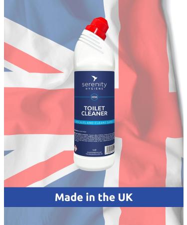 Toilet Gel - Bleach Free Descaler and Cleaner 1 Litre 1 l (Pack of 1) - Buy Online on GoSupps.com