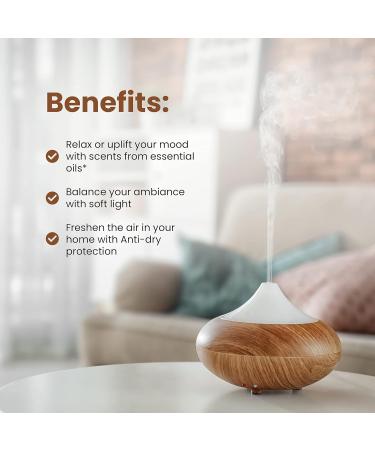 Dr Botanicals Essential Oil Diffuser - 5-in-1 Ultrasonic Aromatherapy Vaporizer with Timer, Auto-Off & LED Lights - Buy Online on GoSupps.com