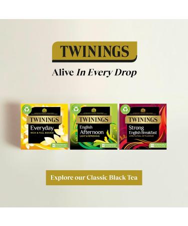 Twinings English Breakfast Tea | Golden Well Rounded & Full Bodied Black Tea | Multipack Bulk Buy 320 (4 x 80) Biodegradable Tea Bags English Breakfast 80 Count (Pack of 4) - Buy Online on GoSupps.com