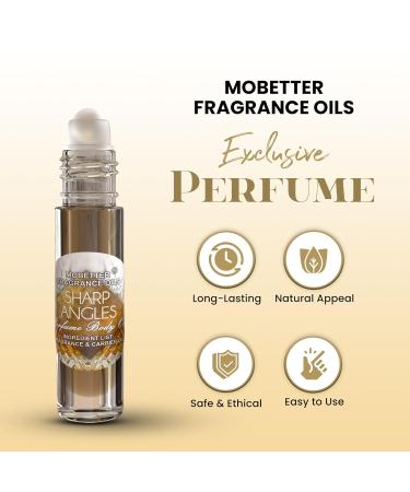 MOBETTER FRAGRANCE OILS Sharp Angles Women and Men Unisex Body Oil 10ml Roll On - Buy Online on GoSupps.com