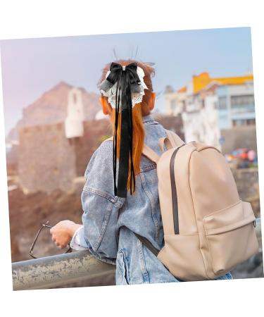 Angoily Bow Hairpin Hair Clip Hair Barrettes Hair Pin Hair Bows for Women Dreadlock Accessories Hair Accessories for Teen Girls Bows Hairpin Lolita Headdress Hair Grip Lace Oversized Miss - Buy Online on GoSupps.com