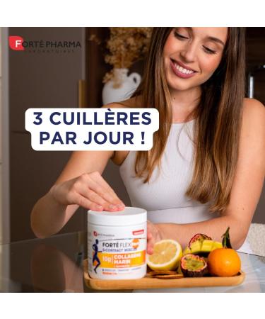 Fort Pharma Pack of 2 Fort Flex Strong D-Contract' Muscles Hydrolyzed Marine Collagen Type 1 10 g Muscles Tendons Ligaments Quinquina Magnesium Vitamin C 3 Spoons/Day 40 Days - Buy Online on GoSupps.com