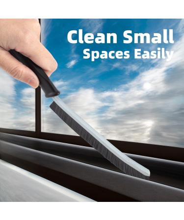SXhyf Hard Bristle Crevice Cleaning Brush - Multifunctional Gap Cleaning Brush Bathroom Cleaning Brush Grout Brush Crevice Cleaning Tools for Household Use Kitchen Window Vehicle (3 Black) Black 3 - Buy Online on GoSupps.com