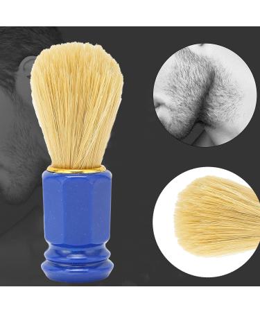 Razor Brush for Soft Hair - Exquisite Blue Shaving Brush with Fine Bristles - Perfect Gift for Grooming Enthusiasts - Buy Online on GoSupps.com