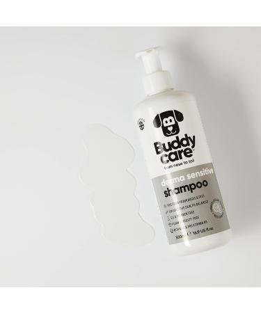 Buddycare Derma Sensitive Shampoo for Dogs - Aloe Vera & Pro Vitamin B5 (500ml x3) | Best Shampoo for Sensitive Skin - Buy Online on GoSupps.com