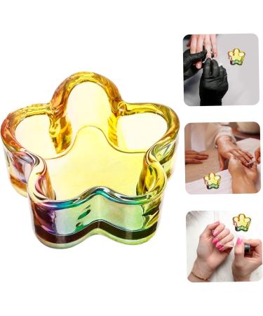 Beatifufu Nail Art Crystal Cup Nail Art Tools Professional Nail Dish Nail Art Dish Bowl Nail Art Accessories Nail Dish Cups Manicure Nail Dish Acrylic Nail Supplies Nails Dish Glass - Buy Online on GoSupps.com