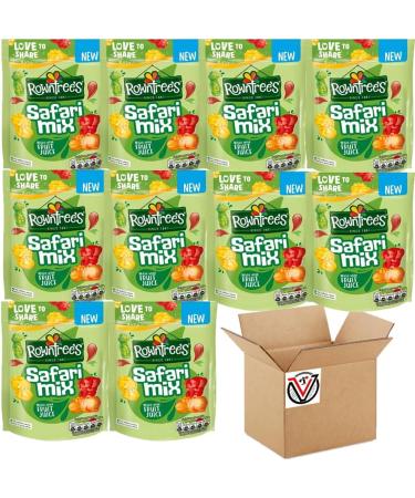 VIMIX Gummy Bears Safari Mix & Berry Hearts Flavoured Jelly Sweet Pouch 115g | Pick Any Type & Quantity - Buy Online on GoSupps.com