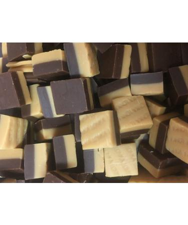 Chocolate & Vanilla Fudge 500g Share Bag by The Gourmet Sweet Company