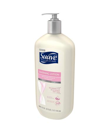 Suave Skin Solutions Body Lotion with Baby Oil - Silkening Moisturizer 32 oz | International Shipping Available - Buy Online on GoSupps.com
