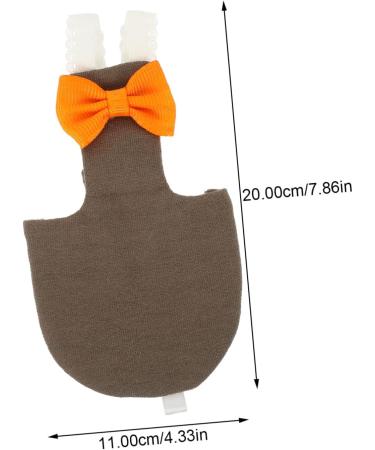 PopetPop 3-Pack Flying Bird Diapers | Parrot & Lovebird Suits | Bird Urine Pads & Cotton Accessories 20x11cm - Buy Online on GoSupps.com