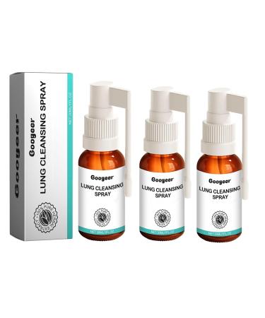 FAIRZ 3 stuks Medilisk Lung Cleansing Spray Herbal Lung Cleansing Spray Googeer Herbal Lung Cleanse Mist Kruidenspray Cleansing Lung Krachtige Lung Support & Cleanse