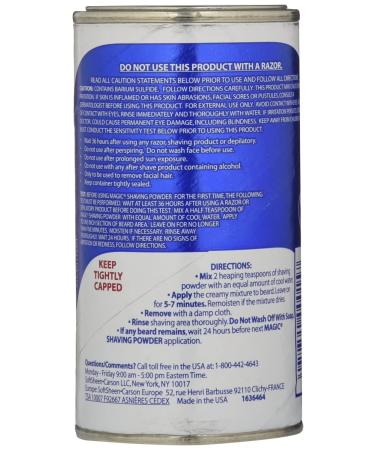 Magic Shaving Powder Blue Regular Strength 5 oz - Pack of 5 | Top Quality Hair Removal Product - Buy Online on GoSupps.com