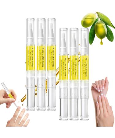Huile de soin pour ongles stylo huile pour cuticules stylo huile pour cuticules pour rajeunissement des ongles renforceur d'ongles pour peler casser renforcer et faire pousser les ongles fins