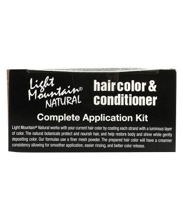 Light Mountain Natural Hair Color & Conditioner - Light Brown 4 oz (113g) - Buy Online on GoSupps.com