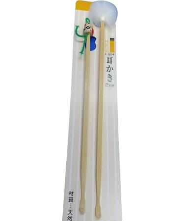 Bamboo Earpick Cleaner Stick Set - Ear Cleaning Spoon for Gentle Ear Care - Buy Online on GoSupps.com