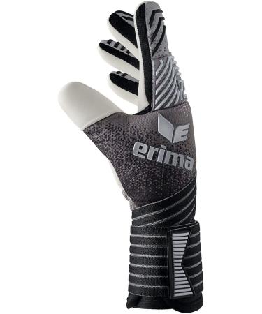 Erima Flex Rd Pro Goalkeeper Gloves 11 - Black/Grey/White | International Shipping Available - Buy Online on GoSupps.com