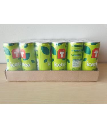 ThomsT Iced Green Tea 24x25cl - Refreshing Green Iced Tea Cans for Conscious Connoisseurs - International Shipping Available - Buy Online on GoSupps.com