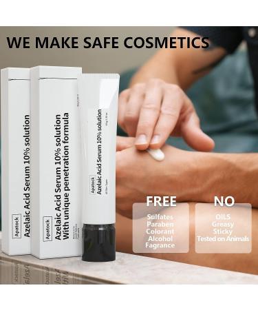 10% Azelaic Acid Serum for Rosacea & Dark Spot Removal - Redness Relief & Acne Treatment - 1.4oz - Buy Online on GoSupps.com