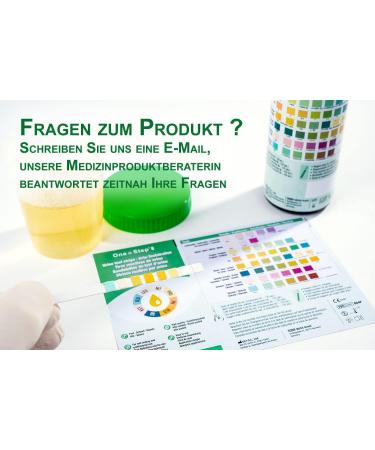 100 Pieces One-Step Urine Test Strips - 8 Indicators for UTI & Urine Analysis - Health Test with Color Card - Fast Shipping Worldwide - Buy Online on GoSupps.com