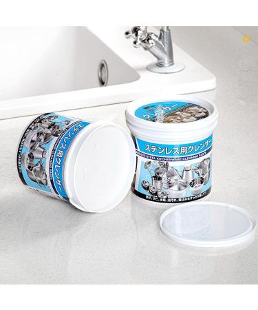 Kitchen Metal Cleaning Cream Cookware Cleaning Paste Polish Pastes for Grills Bakeware Dishwashers Metal Polishing Cream for Automotive Motorcycle Antiques Dobooo 500g - Buy Online on GoSupps.com