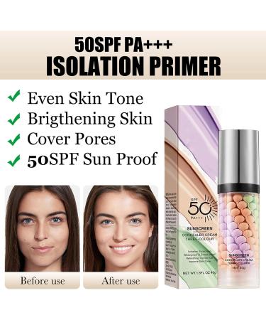 SPF 50 Sun-Proof Makeup Primer | Hydrating Isolation Cream for Long-Lasting Wear - Buy Online on GoSupps.com