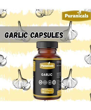 Puranicals Ashwagandha 320 Capsules and Garlic 320 Capsules Herbal Dietary Supplement | Easy Daily Use | Non-GMO Ingredients No Artificial Colors | Traditional Herbal Blend | Capsules Combo Pack - Buy Online on GoSupps.com